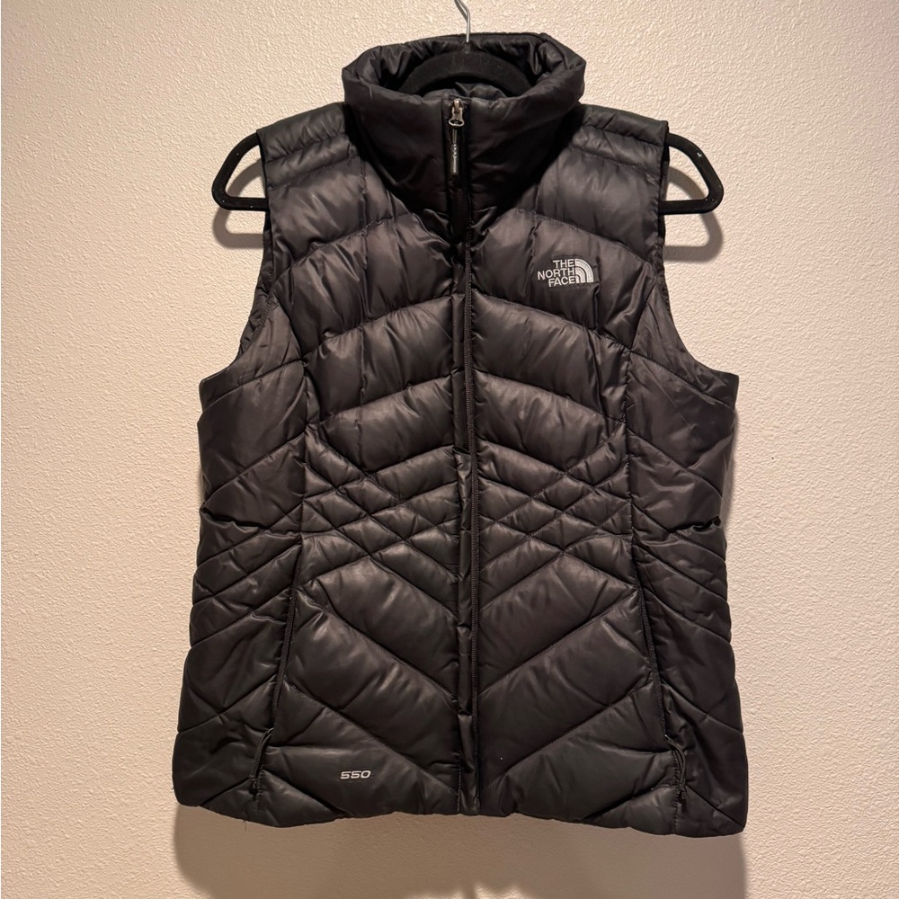 The North Face Black Quilted 550 Insulated Women's Vest